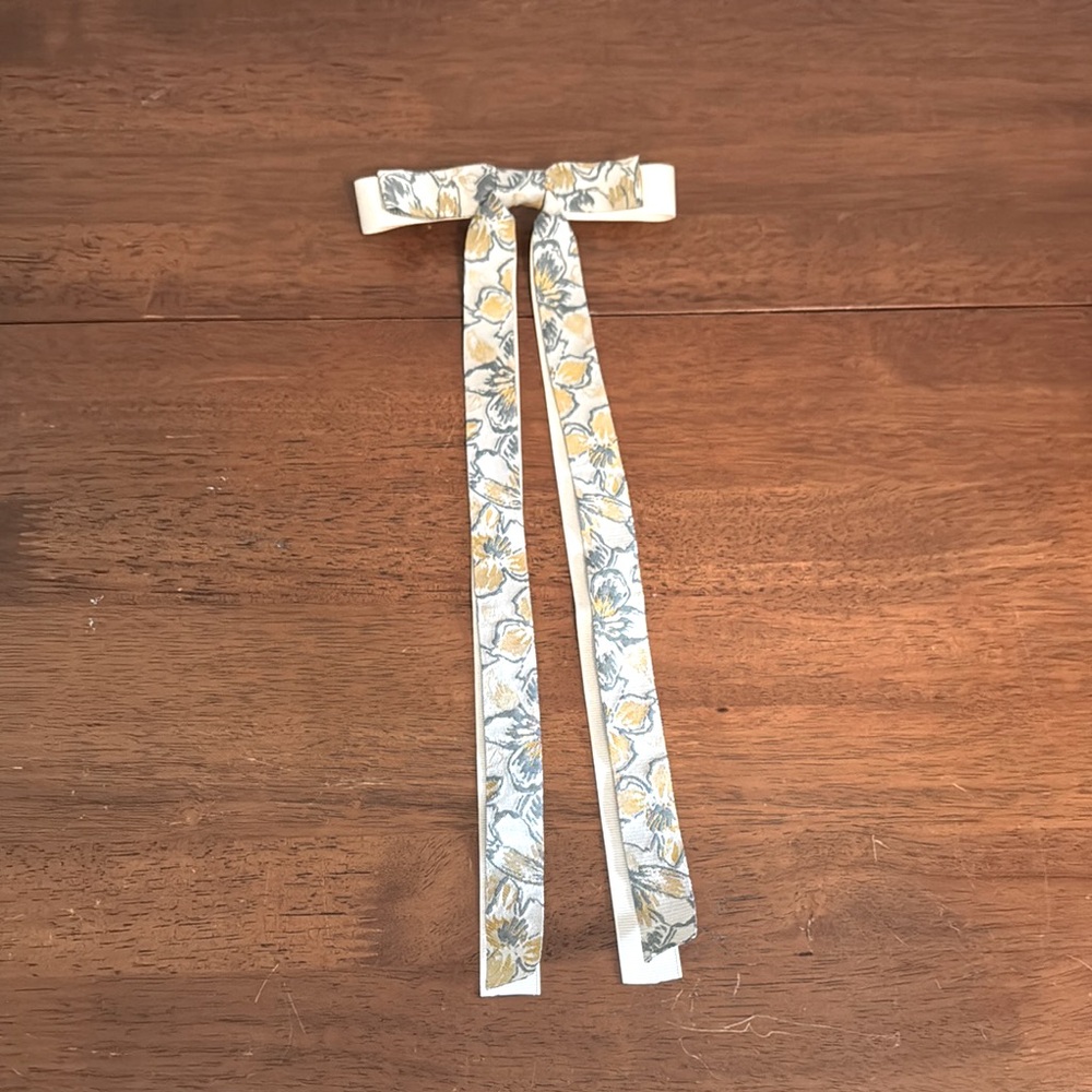 Anthropologie Femme Long Botanical Bow - New without tags!